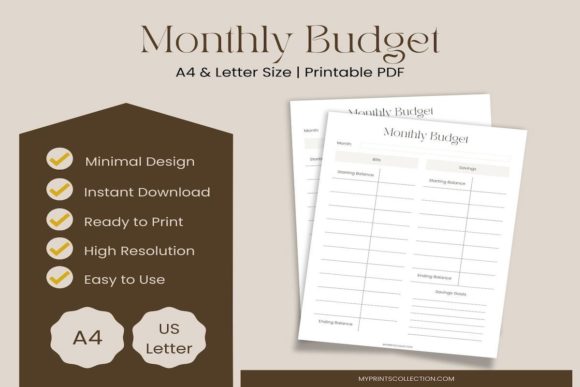 Download Monthly Budget Planner Printable - Budget planner printable Collection