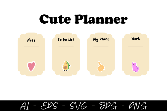 Download Cute Planner - Premium Resources
