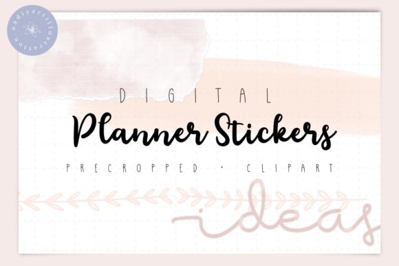 Download Precropped Digital Planner Stickers - Digital planner Collection