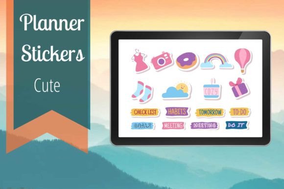 Download Cute Planner Stickers - Premium Resources