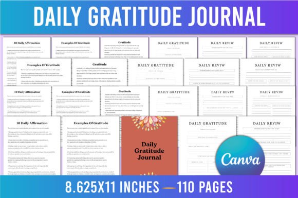 Download Daily Gratitude Journal with Prompts - Daily gratitude journal Collection