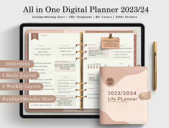 Download Digital Planner 2023-2024 - Digital planner Collection