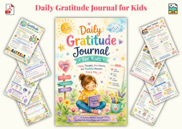 Download Daily Gratitude Journal for Kids - Daily gratitude journal Collection
