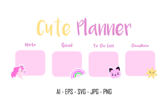 Download Cute Planner - Premium Resources